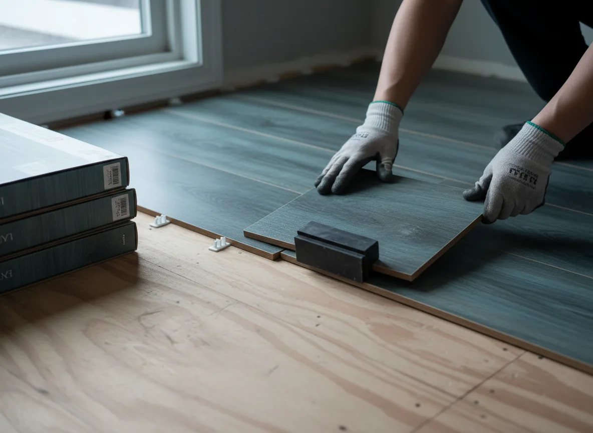 Luxury Vinyl Plank Installation company in The Plains, OH